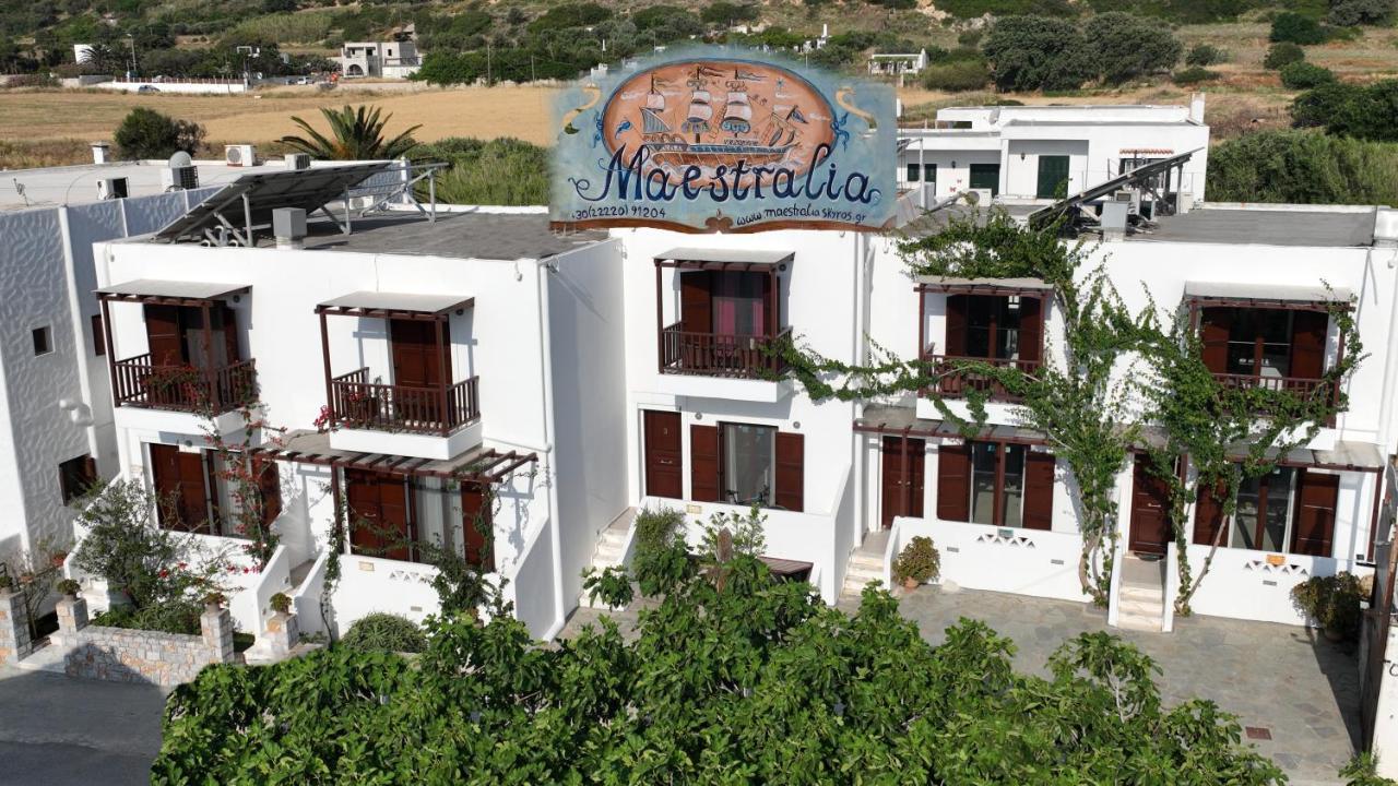 Maestralia Apartman Szkírosz Kültér fotó